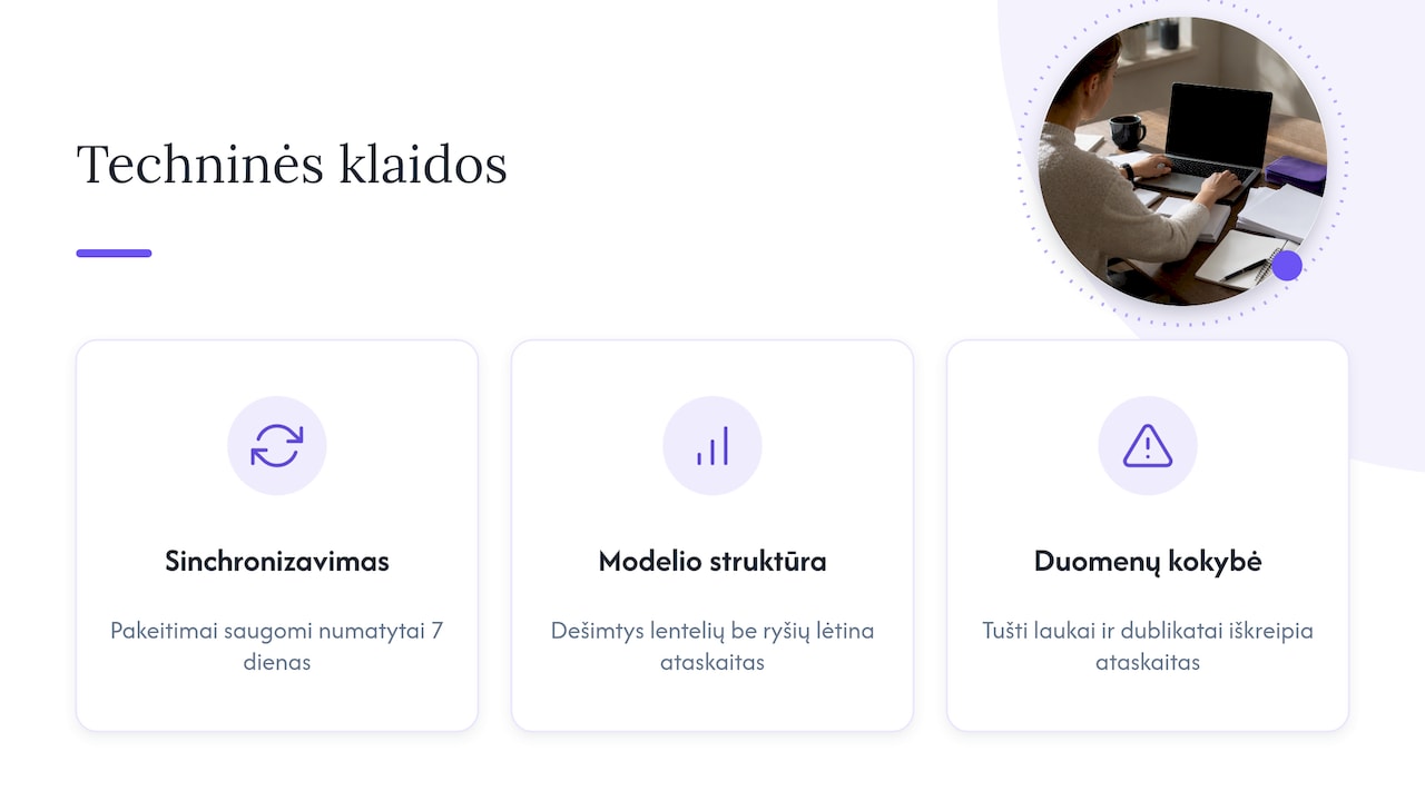 Trys dažnos Power BI techninės klaidos