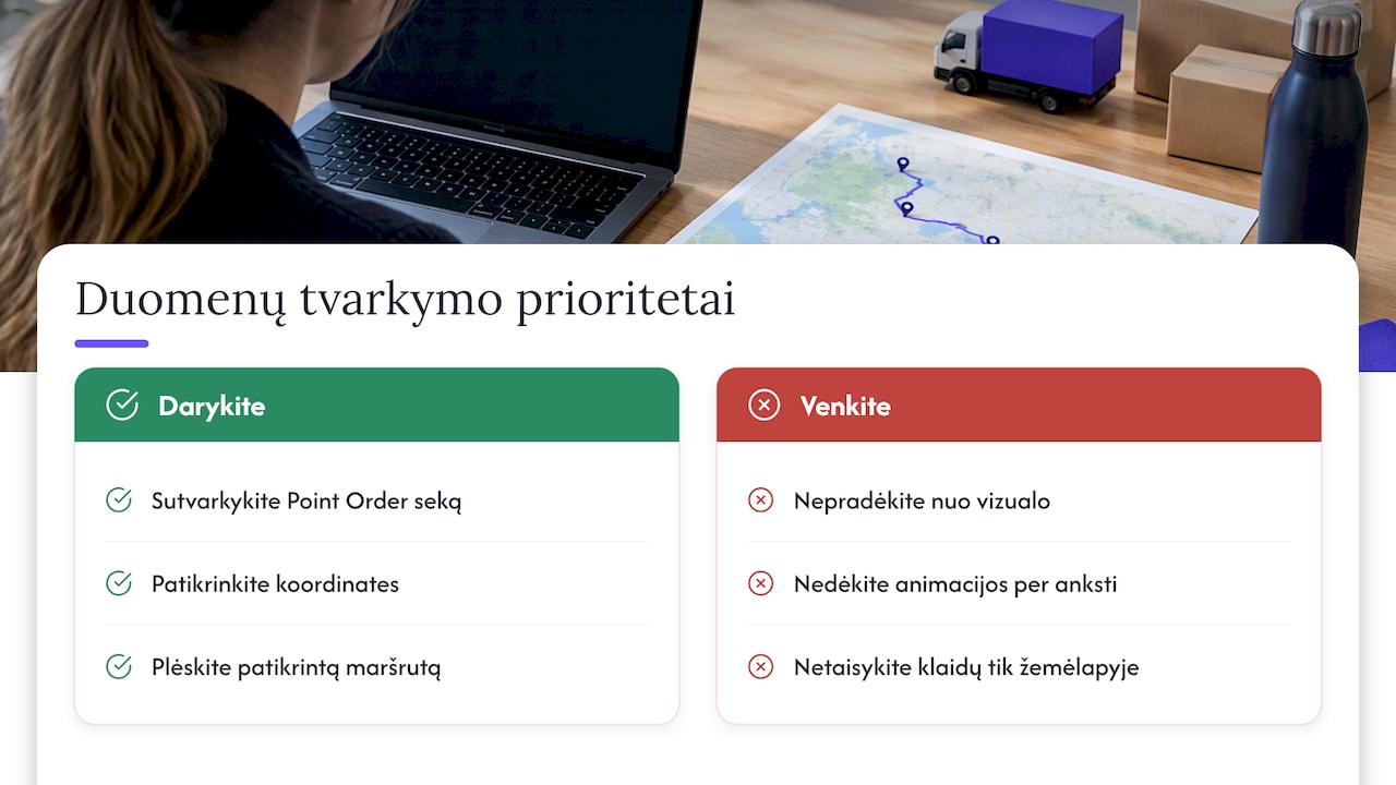 Redaktoriaus nuomonė: pradėkite nuo duomenų, ne nuo žemėlapio — overview diagram